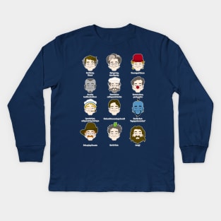 A Tribute to Robin Williams Kids Long Sleeve T-Shirt